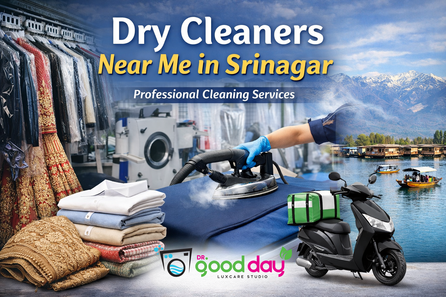 Dry Cleaners Near Me in Srinagar – Why Dr. Goodday Is the Trusted Choice