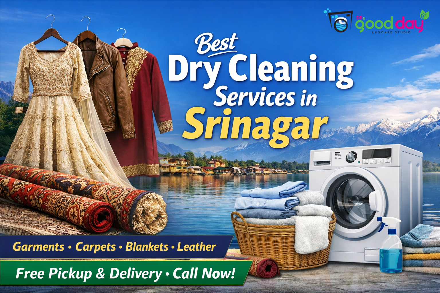 Best Dry Cleaning Services in Srinagar – Professional Garment Care You Can Trust
