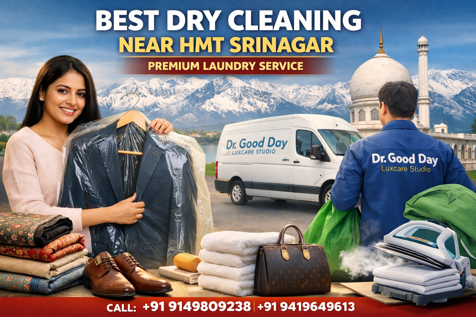 Best Dry Cleaning Near HMT Srinagar | Premium Laundry Service