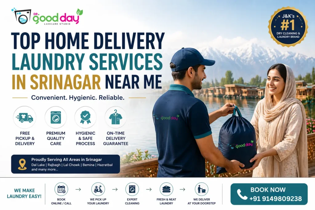 Top Home Delivery Laundry Services in Srinagar Near Me