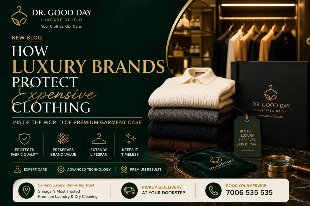 how luxury brands protect expensive clothing