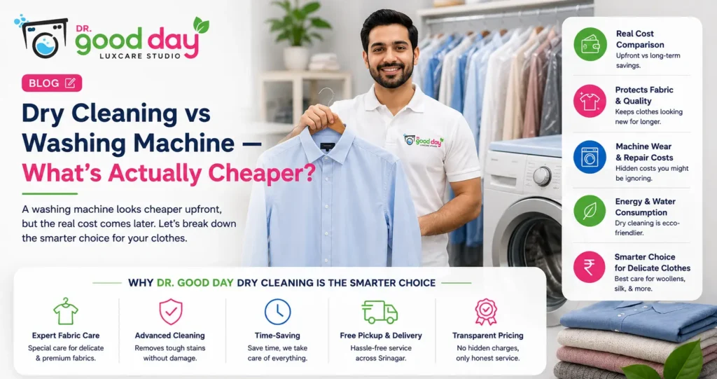 dry cleaning vs washing machine