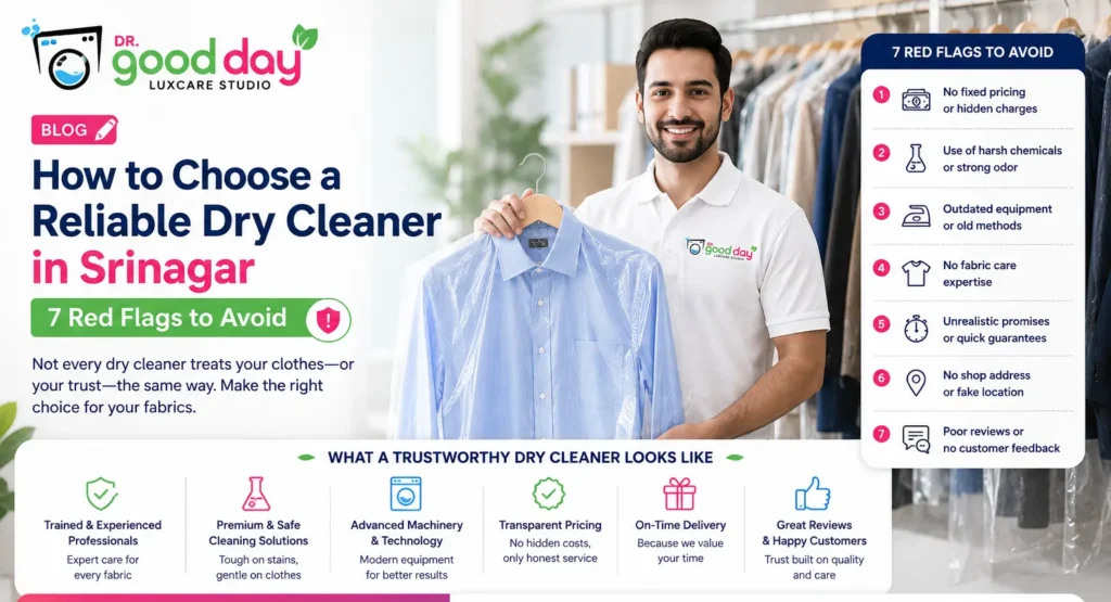 reliable dry cleaner in srinagar