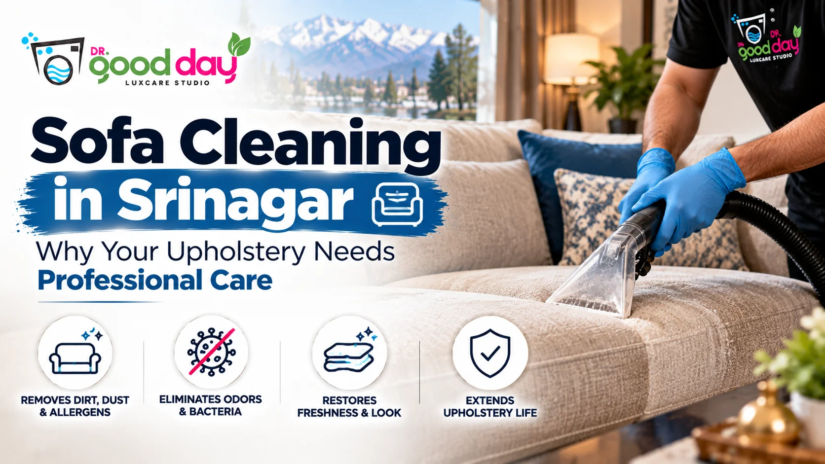 Professional Sofa Cleaning in Srinagar